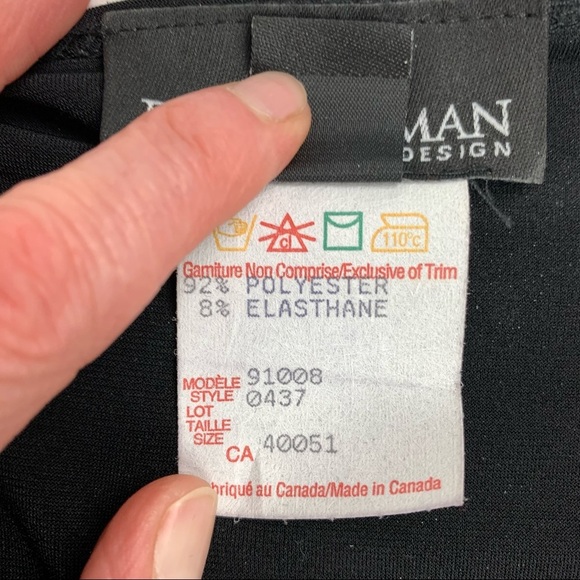 FRANK Lyman Design Fitted Top size 10 - Picture 3 of 6